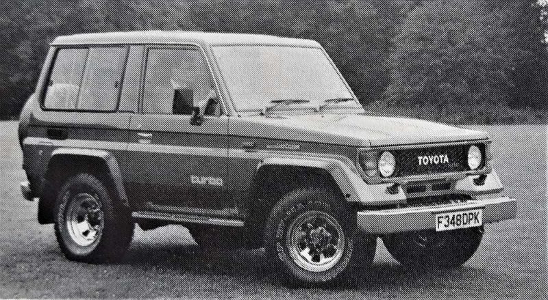 “Toyota Landcruiser II”.