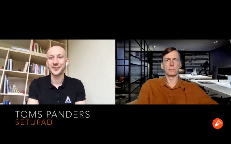 Toms Panders un Māris Naglis