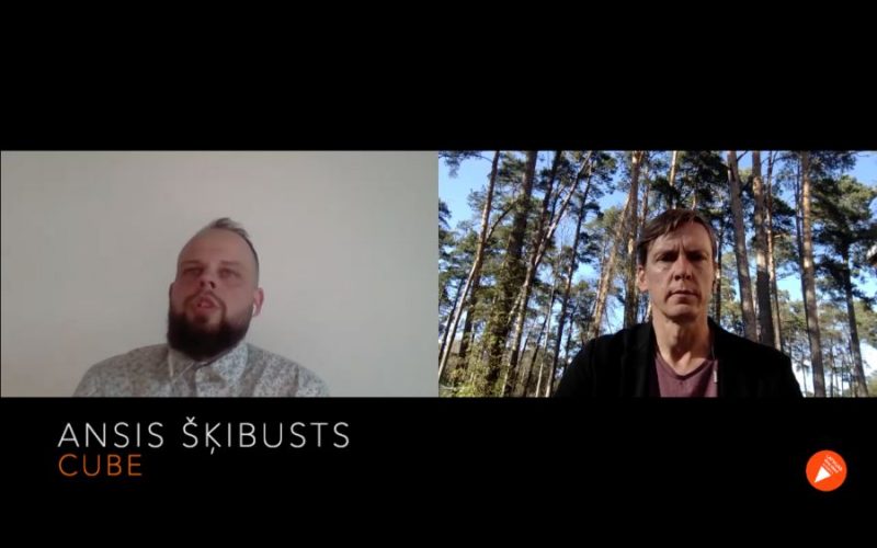 Ansis Šķibusts un Māris Naglis