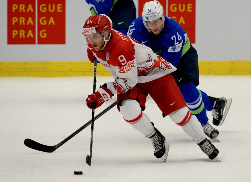 Frederiks Storms (priekšplānā), kurš varētu papildināt Rīgas “Dinamo” rindas, pārstāvējis arī Dānijas izlasi.
