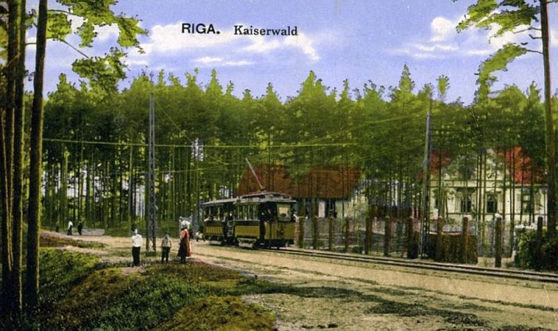 Mežaparks 20. gs. sākumā.