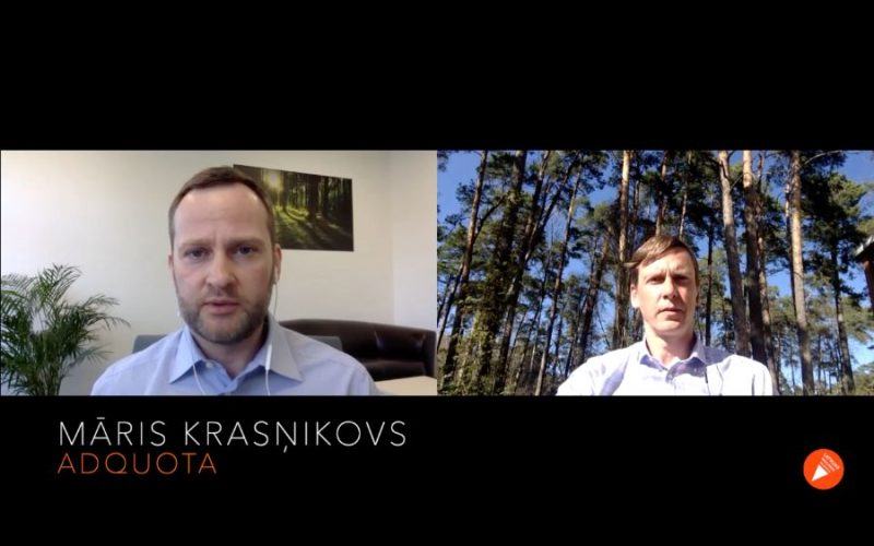 Māris Krasņikovs un Māris Naglis