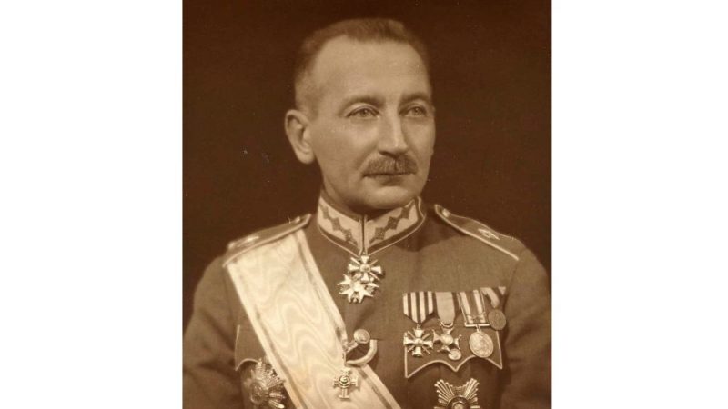 Ģenerālis Pēteris Radziņš (1880–1930).