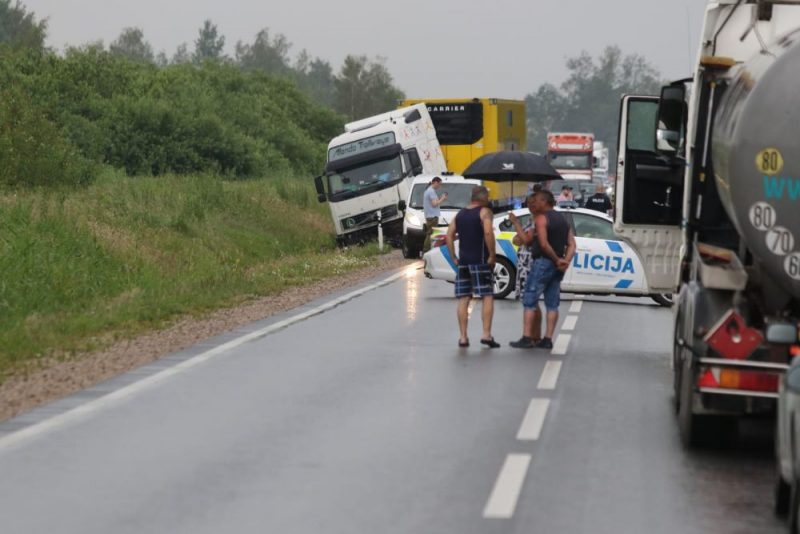 Foto no notikuma vietas.