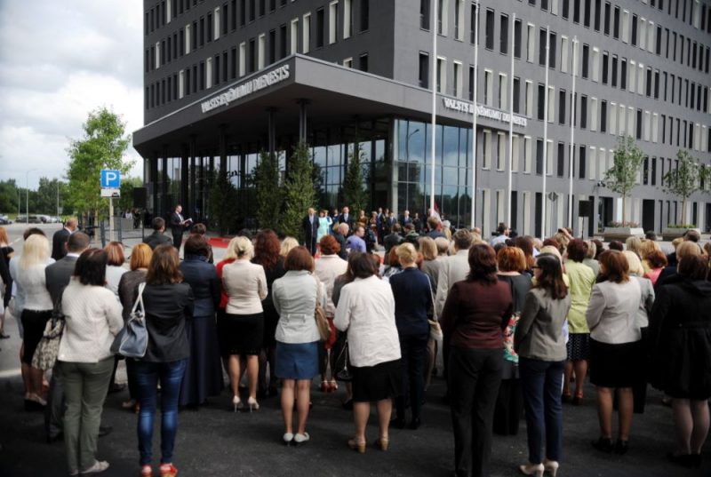 VID administratīvās ēkas atklāšana Talejas ielā 1