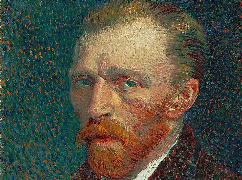 Vinsenta van Goga pašportrets (1853–1890).