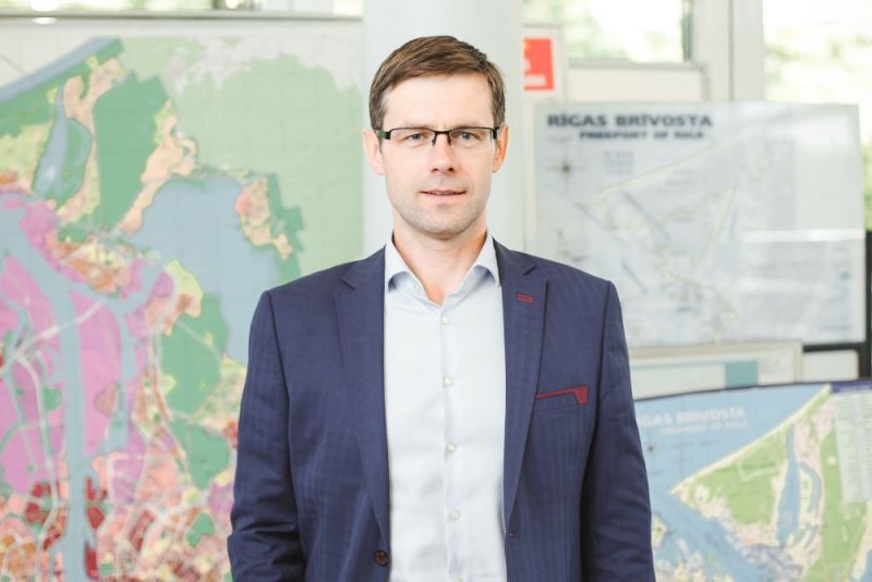 Rīgas brīvostas valdes priekšsēdētājs Viesturs Zeps