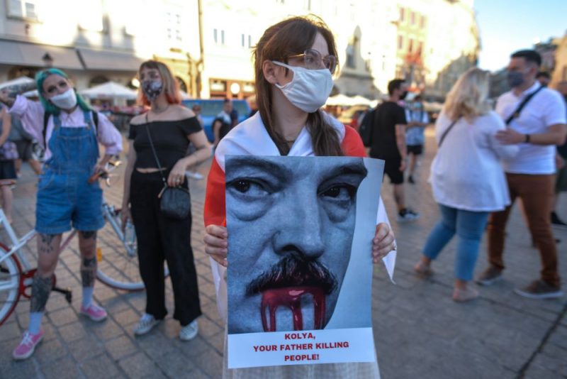 Ceturtā protesta diena Baltkrievijā