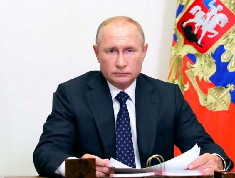 In the Kremlin ‘for life’: Putin signs law allowing him to remain in president for another 15 years