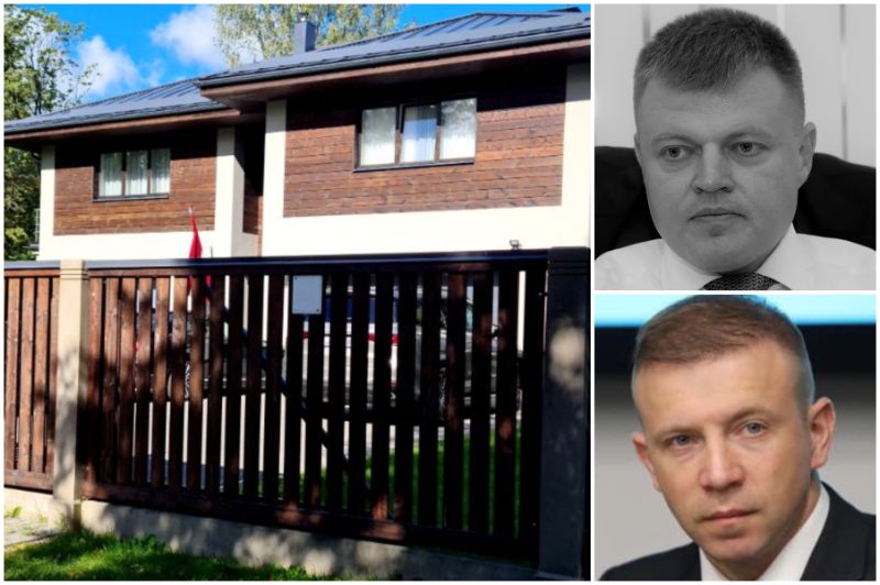 Nogalinātā Pāvela Rebenoka dzīvesvieta