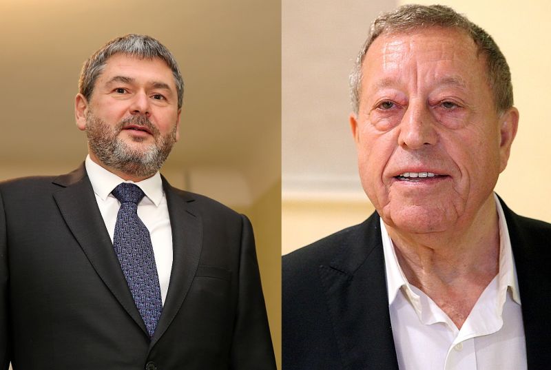 Oļegs Osinovskis (no kreisās) un Iļja Gerčikovs.