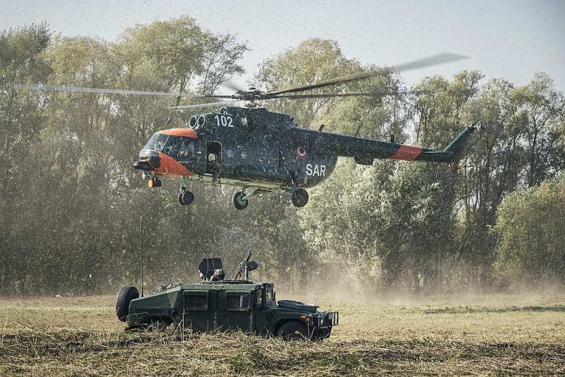 Militāro mācību cikla “Namejs 2020” viesu diena Zaķusalā.