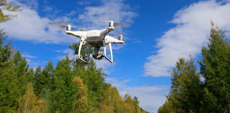 VMD iegādājis arī vairākus dronus, kas no gaisa analizē situāciju ugunsgrēka laikā.