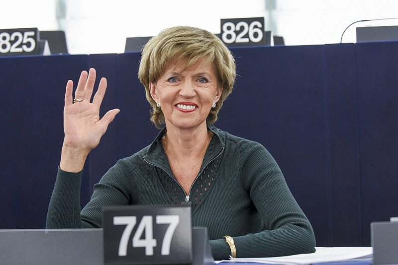 Inese Vaidere: “Ļoti vēlos, lai Latvija šīs iespējas pilnībā izmantotu, jo mūsu ēku fonds ir nolietots un ar zemu energoefektivitāti.”
