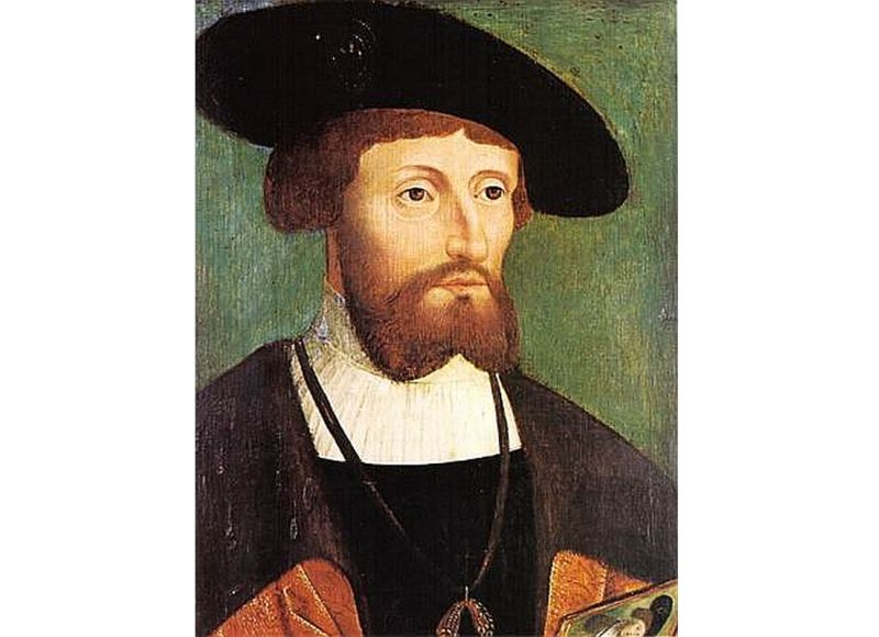 Dānijas, Norvēģijas un Zviedrijas karalis Kristians II.