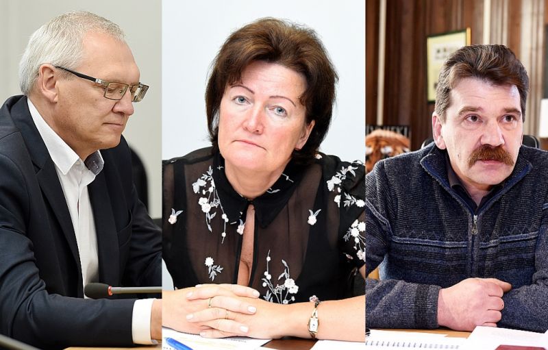 Bauskas novadā Nacionālās apvienības saraksta līderis varētu būt līdzšinējais Rundāles novada domes priekšsēdētājs Aivars Okmanis (pa kreisi), “Latvijas attīstībai” – bijusī Valsts ieņēmumu dienesta ģenerāldirektore Ināra Pētersone, savukārt ZZS – bijušais Rīgas Zooloģiskā dārza vadītājs un Saeimas deputāts Ingmārs Līdaka.